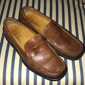 Men's Cole Haan leather Nike Air penny loafers